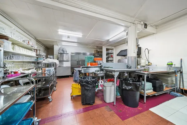 a view of storage and utility room