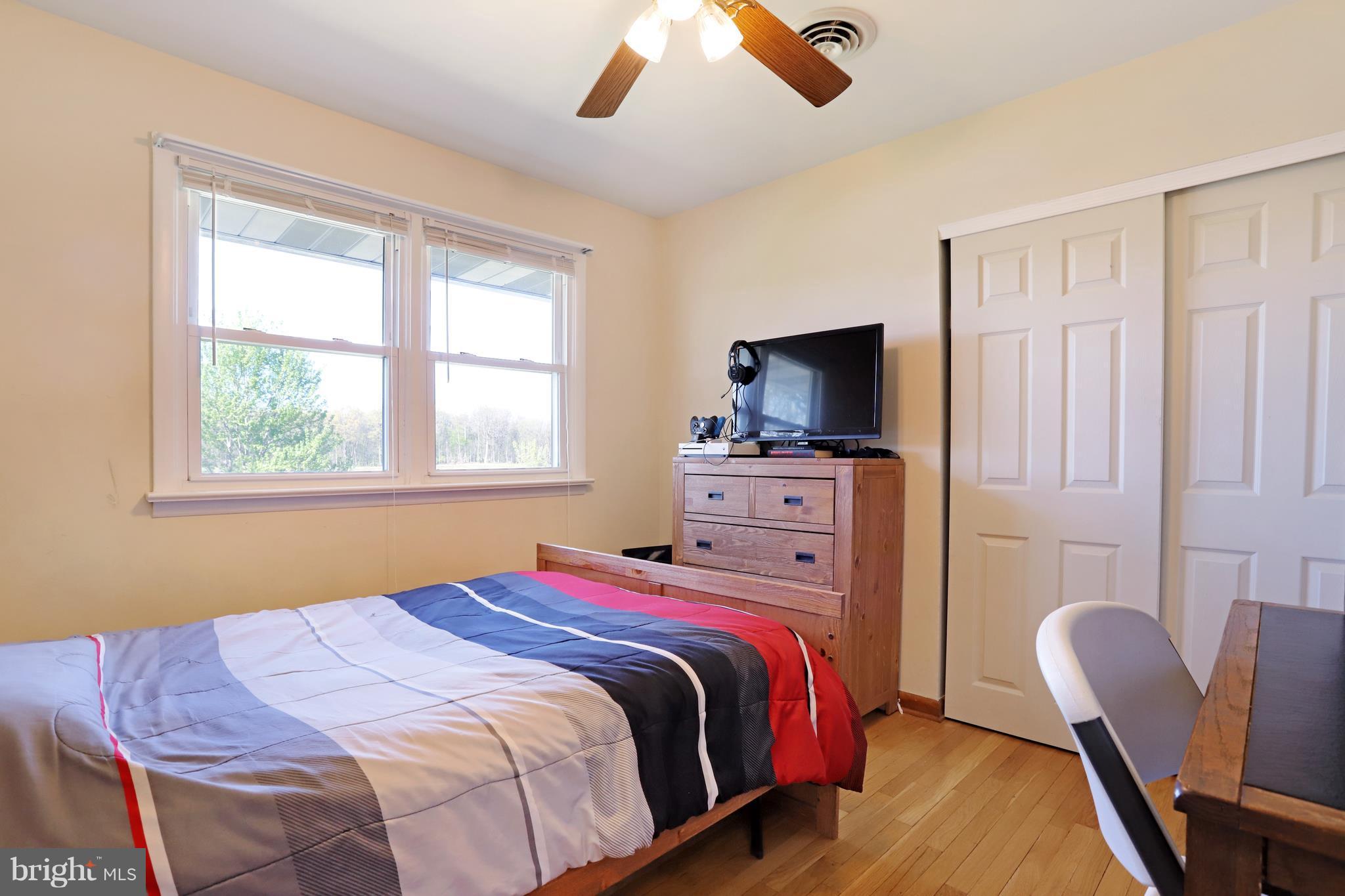48 Thomas Jefferson Circle Ranson, WV 25438 - Photo 19 of 30 a bedroom with a bed and a television