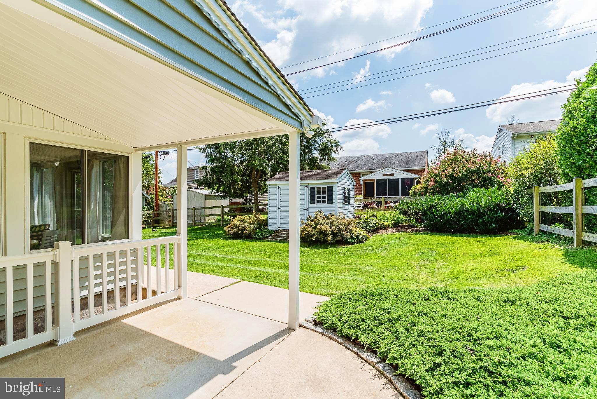 27 Bramleigh Road Lutherville-Timonium, MD 21093 - Photo 41 of 45 VIEW FROM SUN ROOM ADDITION