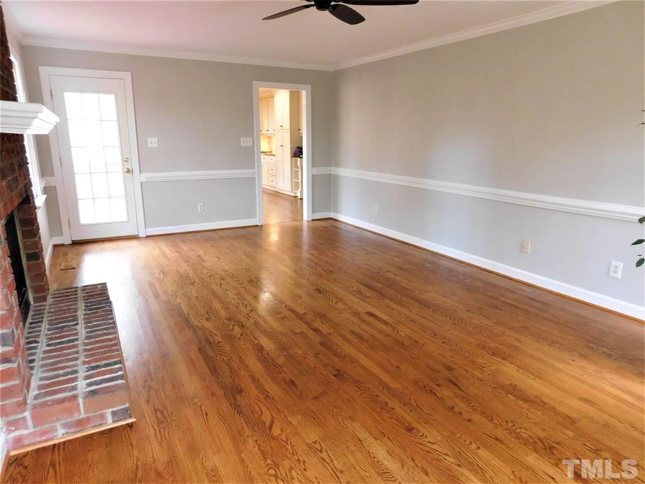 1413 Acres Way Raleigh, NC 27614 - Photo 26 of 30 Gleaming Hardwood Flooring,Brick Fireplace!