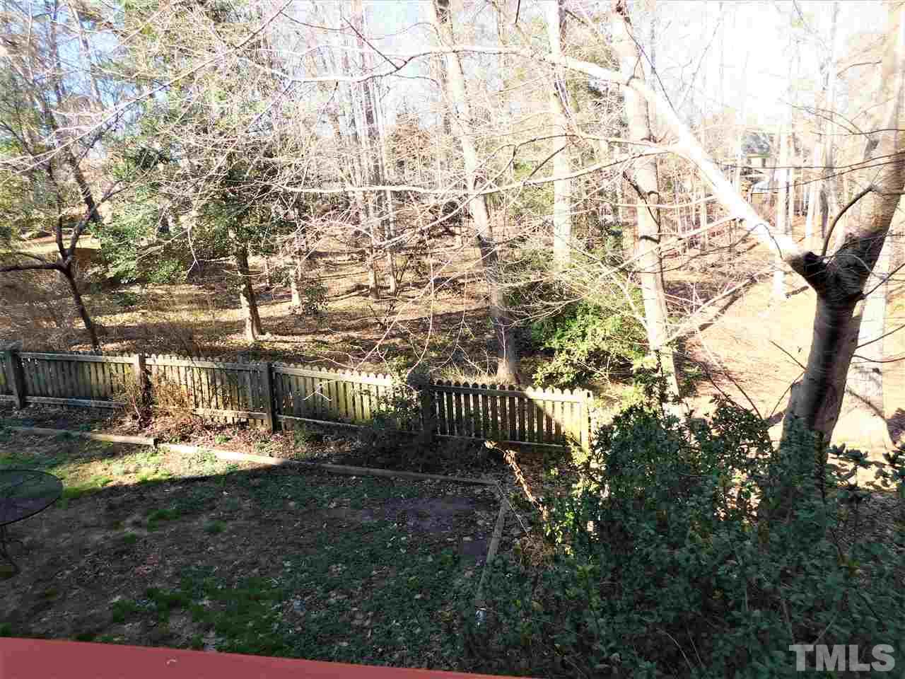 1413 Acres Way Raleigh, NC 27614 - Photo 7 of 30 Wooded Lot- View From The Deck!