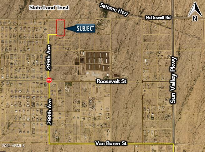 29801 W McDowell D Map