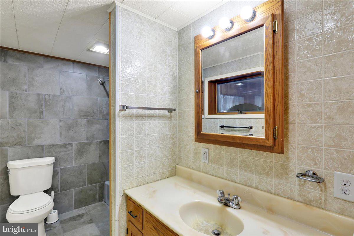 65 Mexico Road Pine Grove, PA 17963 - Photo 16 of 40 a bathroom with a toilet sink and a mirror