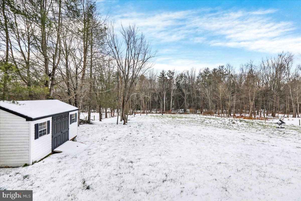 65 Mexico Road Pine Grove, PA 17963 - Photo 34 of 40 a view of a yard covered in snow