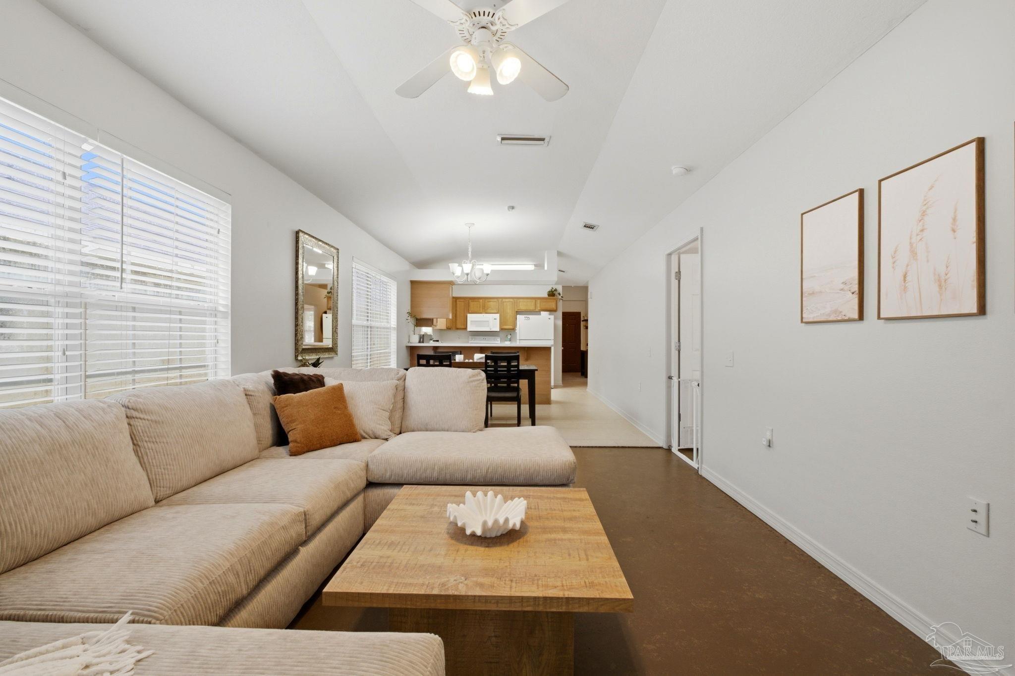 1237 Brownfield Road Pensacola, FL 32526 - Photo 16 of 30 a living room with furniture and wooden floor