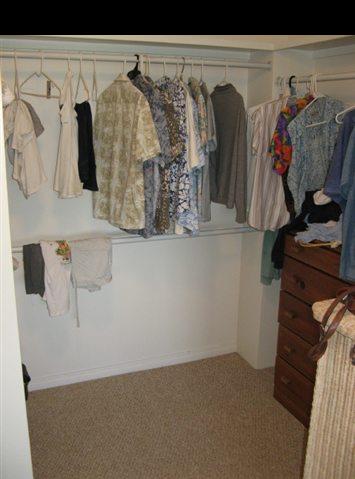 21 Awalau Road Haiku, HI 96708 - Photo 18 of 30 a view of walk in closet with clothes and shoes