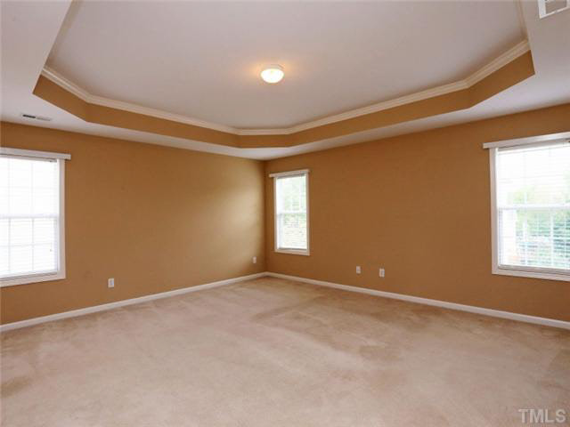 8608 Churchdown Court Raleigh, NC 27613 - Photo 15 of 25 Master bedroom has a trey ceiling, walk in closet and a lovely master bath. Master Bedroom