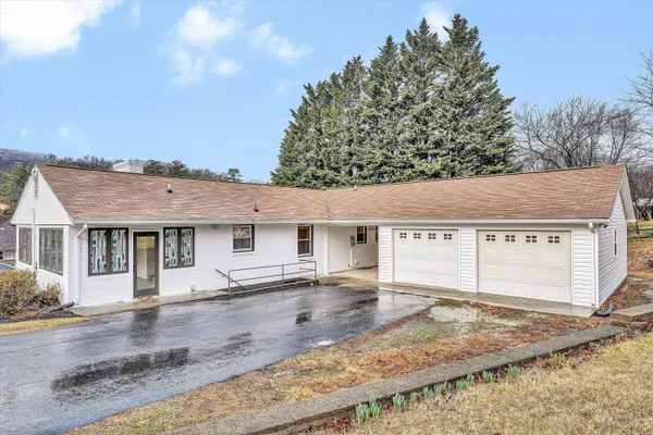 front view of house with a yard