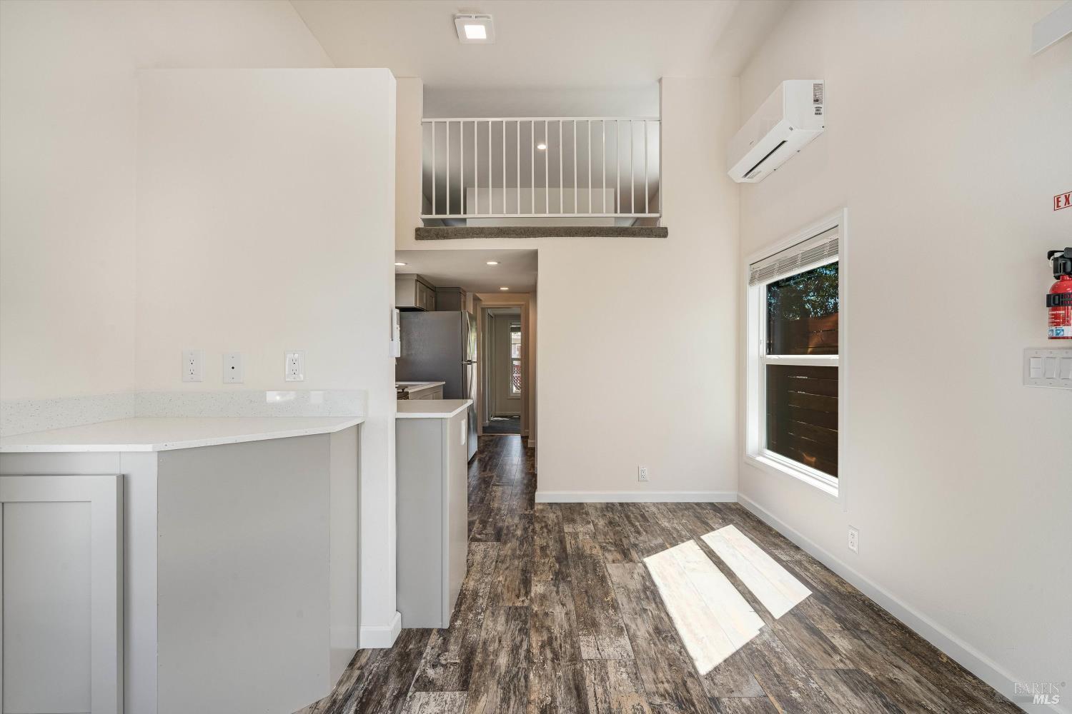 101 Colgan Avenue, Unit 2 Santa Rosa, CA 95404 - Photo 11 of 32 a view of entryway with wooden floor