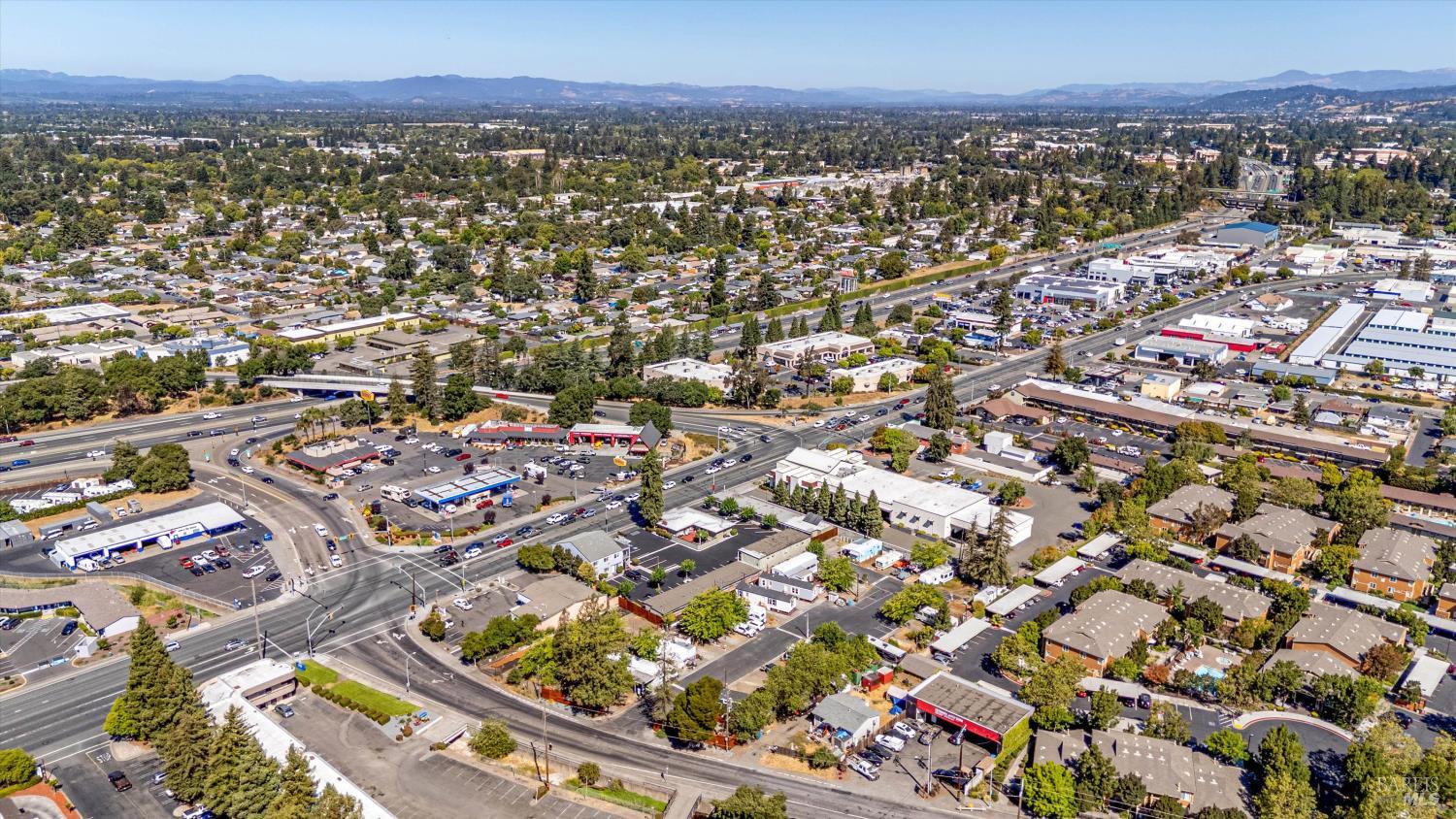 101 Colgan Avenue, Unit 2 Santa Rosa, CA 95404 - Photo 31 of 32 an aerial view of multiple house