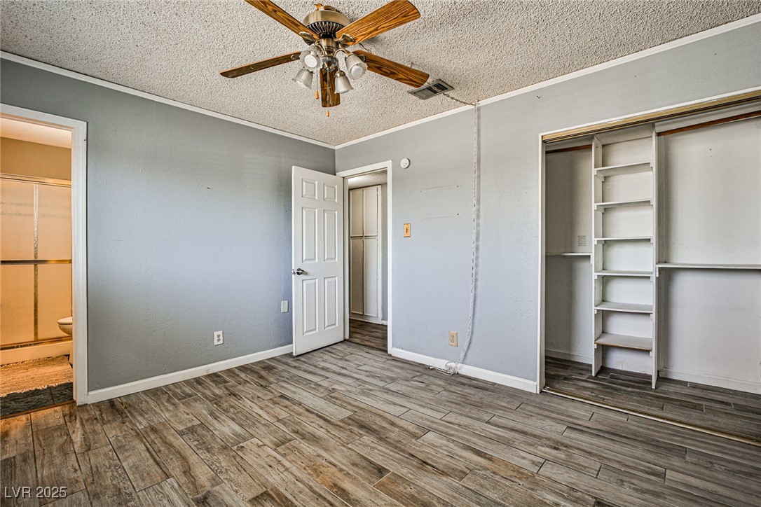 2540 Eagle Street Las Vegas, NV 89142 - Photo 23 of 29 Unfurnished bedroom featuring ornamental molding,