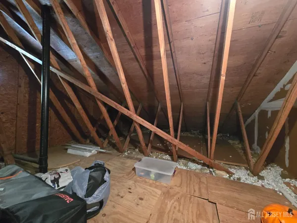 a view of deck with wooden floor and stairs