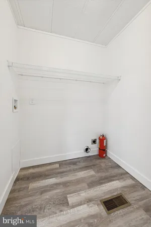 a view of storage and utility room