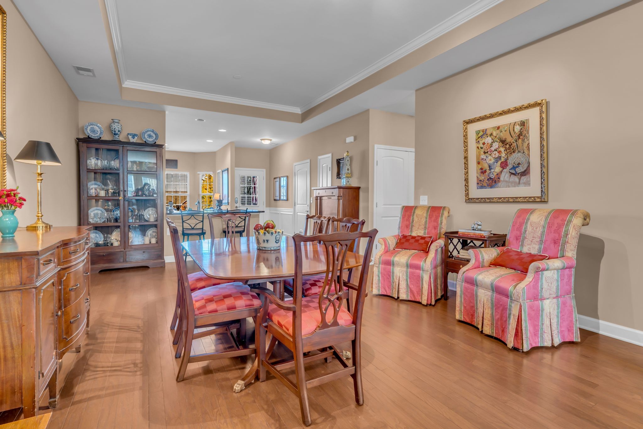 4549 Boxcroft Circle Mount Juliet, TN 37122 - Photo 10 of 28 a dining room with furniture and wooden floor