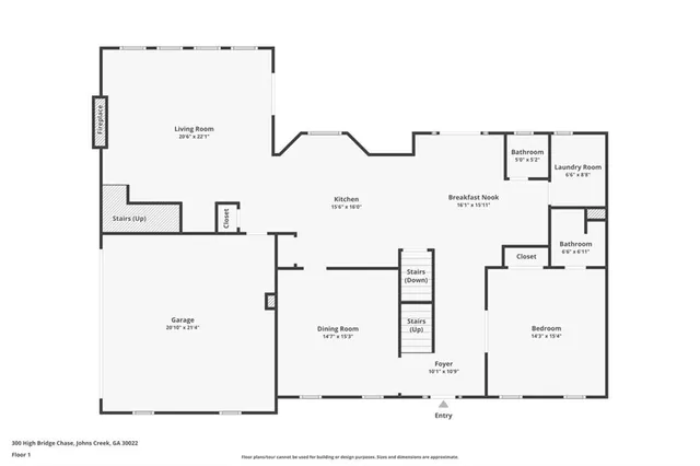 $1,349,000 | 300 High Bridge Chase, Johns Creek, GA 30022