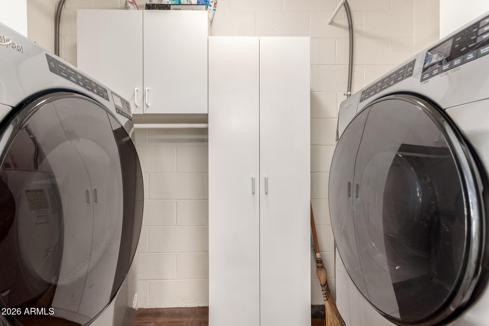 1833 West Citrus Way Phoenix, AZ 85015 - Photo 33 of 36 a close view of a utility room with washer and dryer