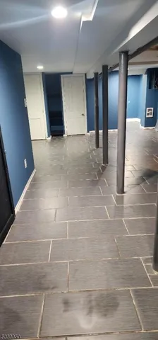 a view of a hallway with entryway