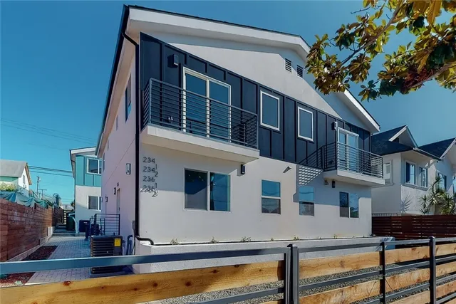 a view of pool with outdoor seating