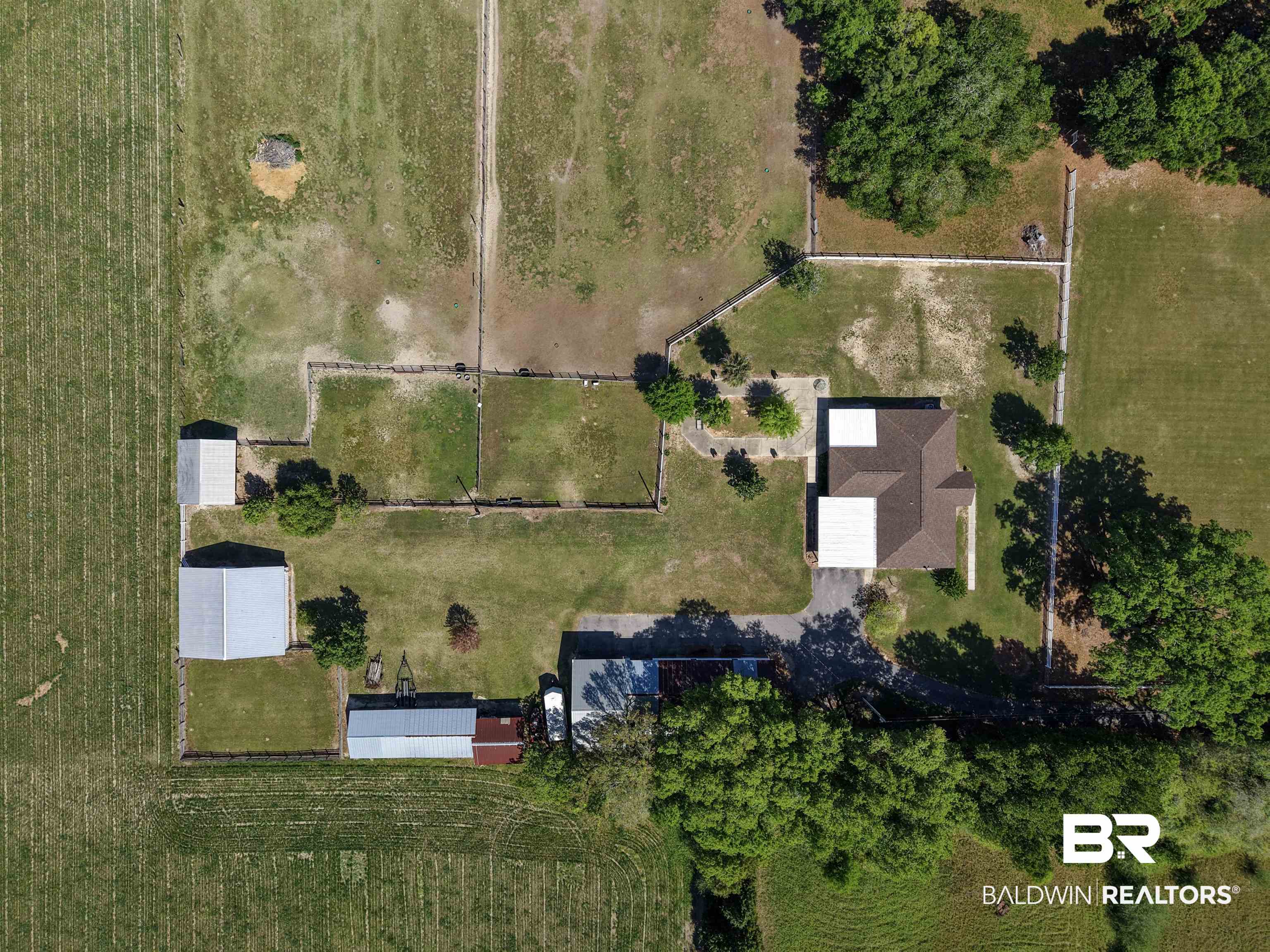 13795 White Road Silverhill, AL 36576 - Photo 95 of 99 Aerial view