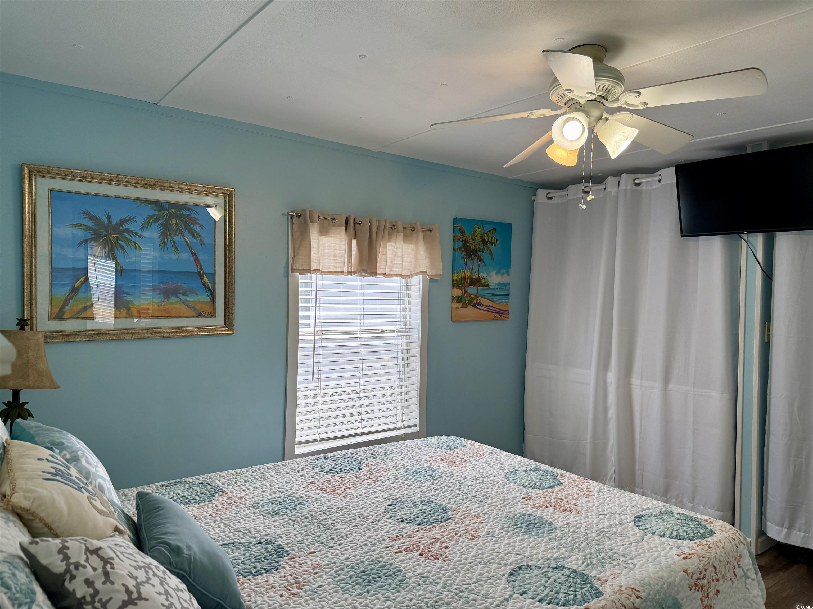 272 Flamingo Surfside Beach, SC 29575 - Photo 7 of 39 Bedroom featuring ceiling fan
