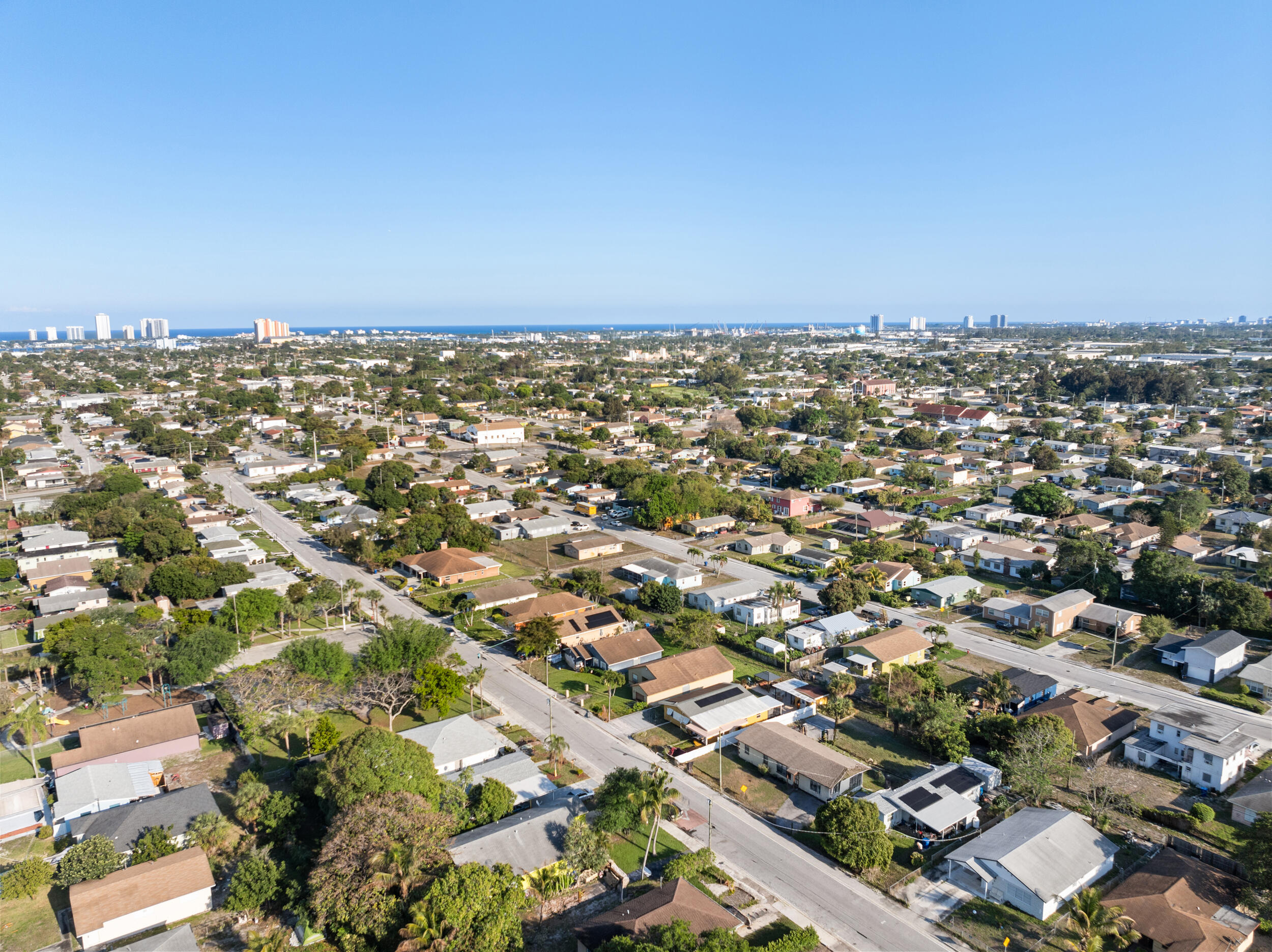 1449 West 35th Street Riviera Beach, FL 33404 - Photo 28 of 28 an aerial view of a city