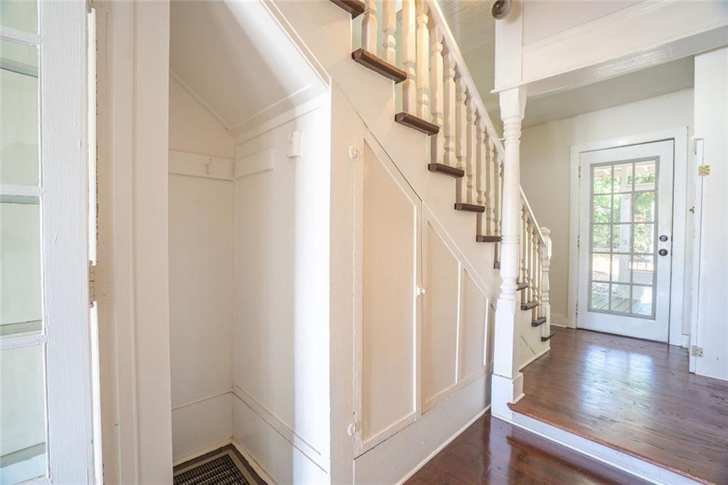300 Church Street Rockmart, GA 30153 - Photo 49 of 63 a view of entryway with wooden floor and stair