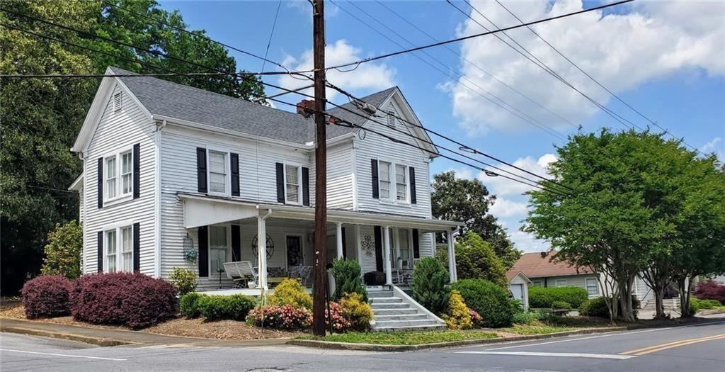 300 Church Street Rockmart, GA 30153 - Photo 62 of 63 a front view of a house with garden