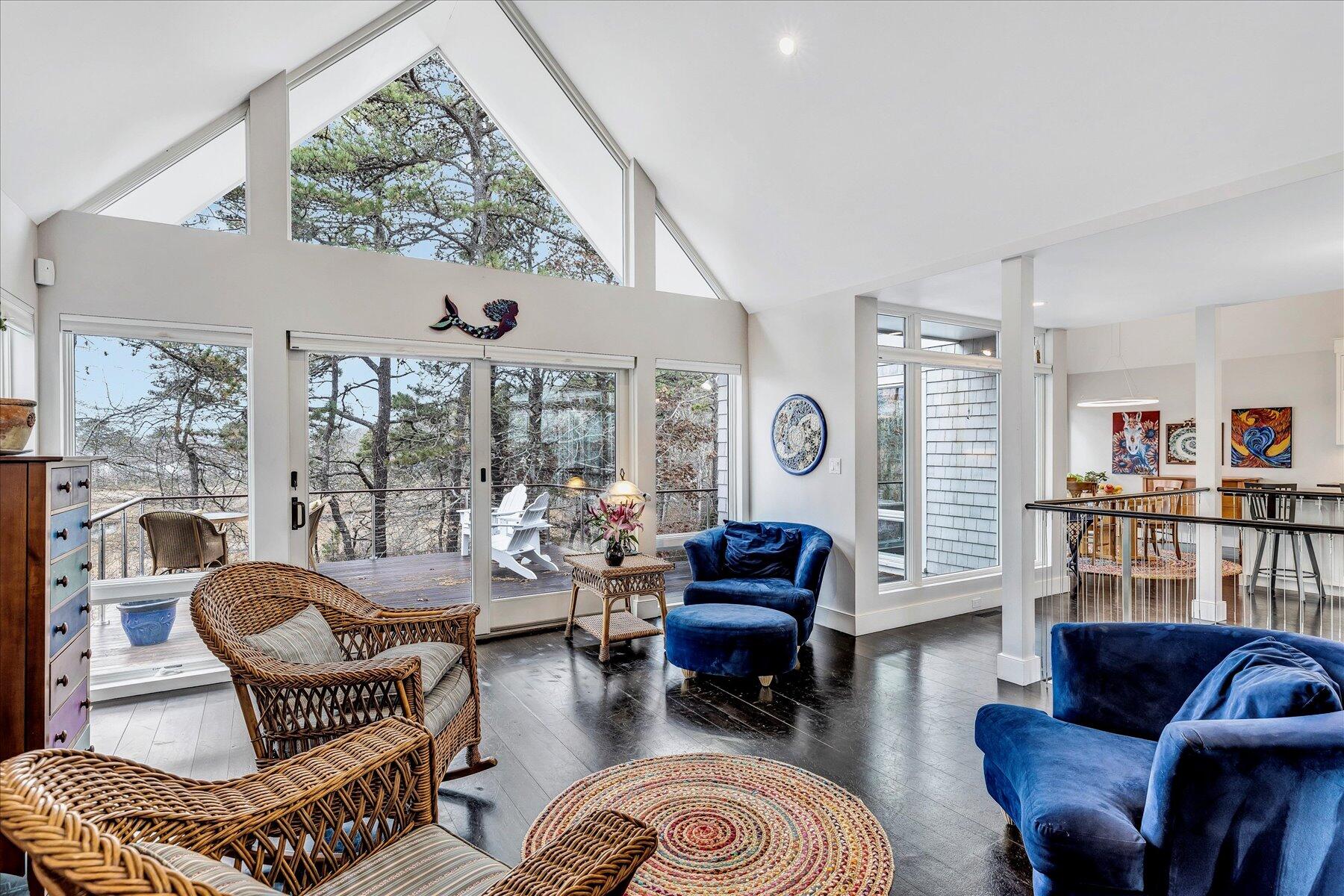 403 Great Oak Road Mashpee, MA 02649 - Photo 19 of 49 a living room with furniture and a large window