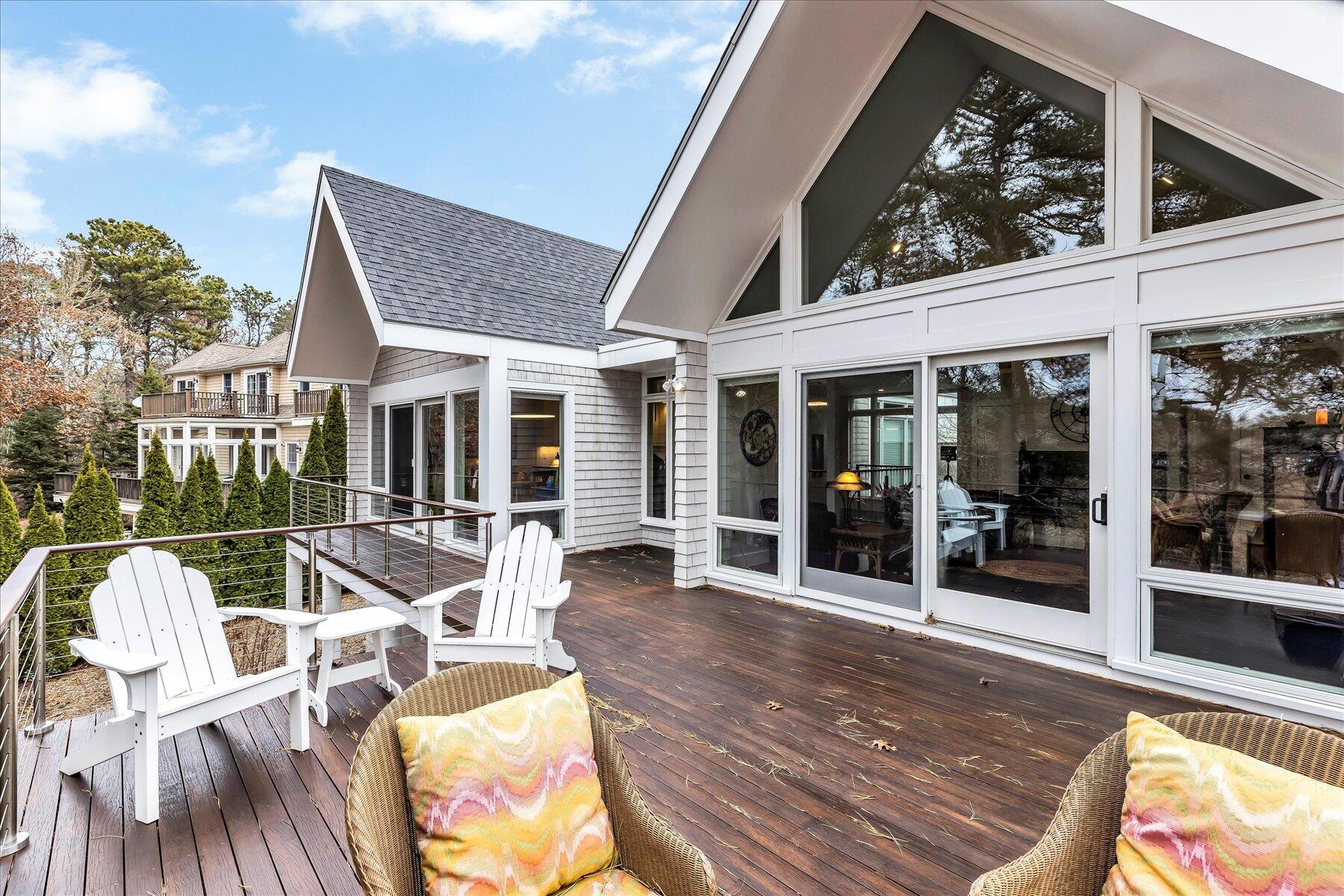 403 Great Oak Road Mashpee, MA 02649 - Photo 43 of 49 a view of a house with sitting area