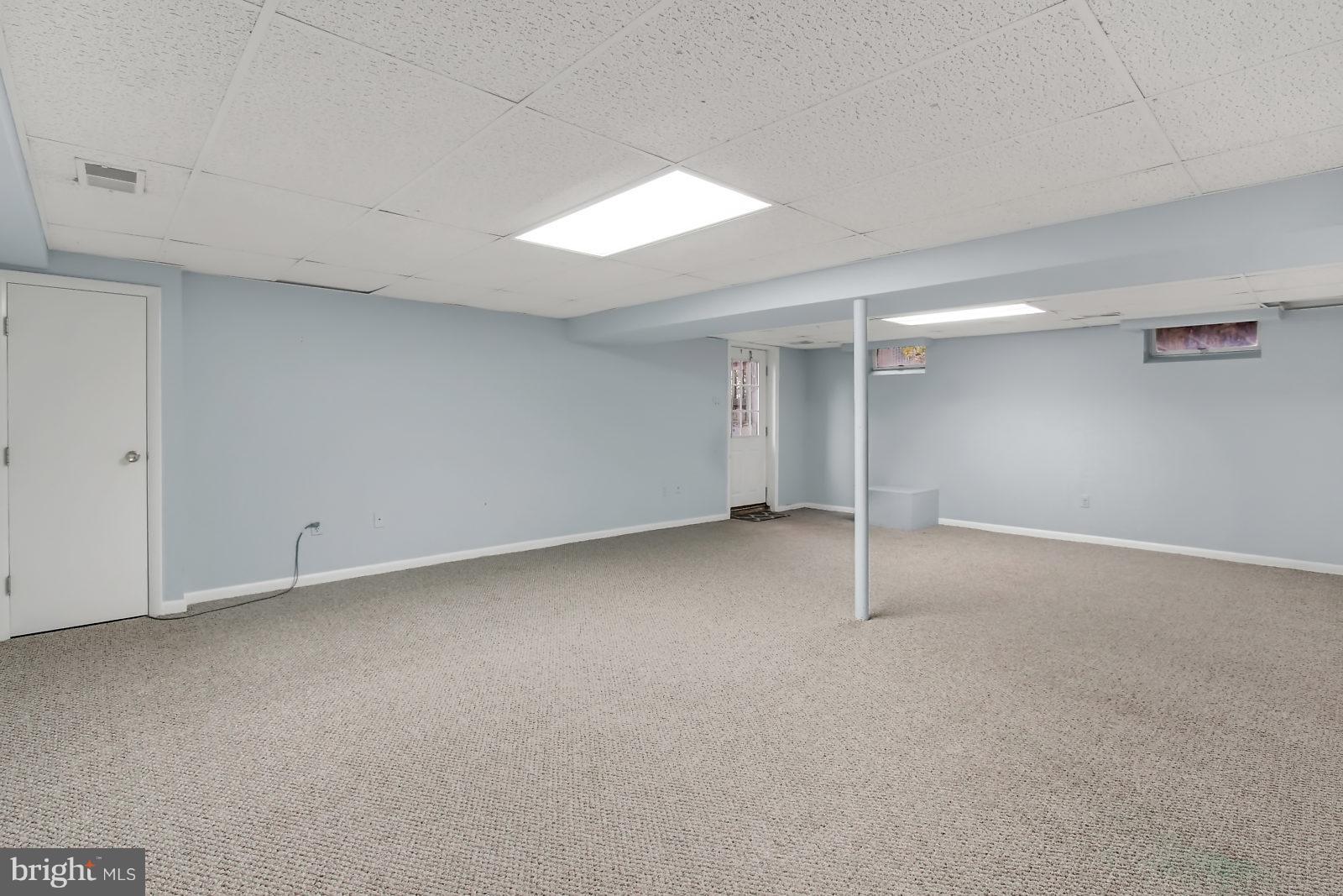 10879 Sandringham Road Cockeysville, MD 21030 - Photo 22 of 30 Spacious Rec Rm - Lower Lev -has outside access.