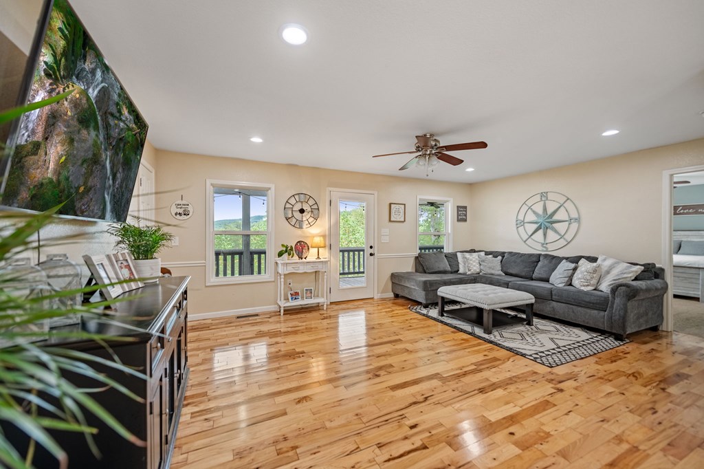 6 Gilliam Road Mineral Bluff, GA 30559 - Photo 11 of 42 a living room with furniture and a large window