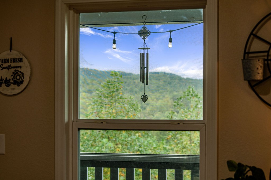 6 Gilliam Road Mineral Bluff, GA 30559 - Photo 12 of 42 a view of a porch with a tv