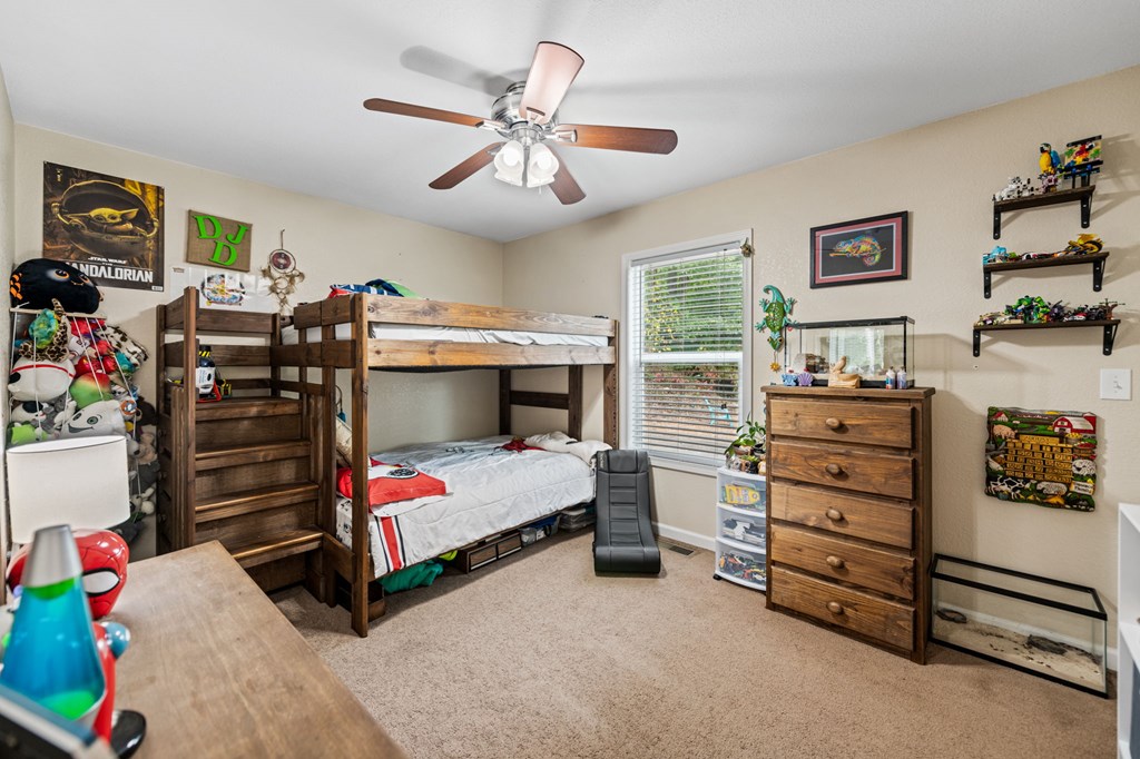 6 Gilliam Road Mineral Bluff, GA 30559 - Photo 20 of 42 a bedroom with a bed and furniture