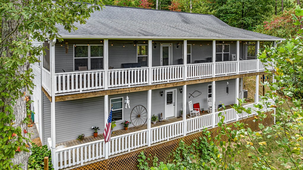 6 Gilliam Road Mineral Bluff, GA 30559 - Photo 41 of 42 a front view of a house with a porch