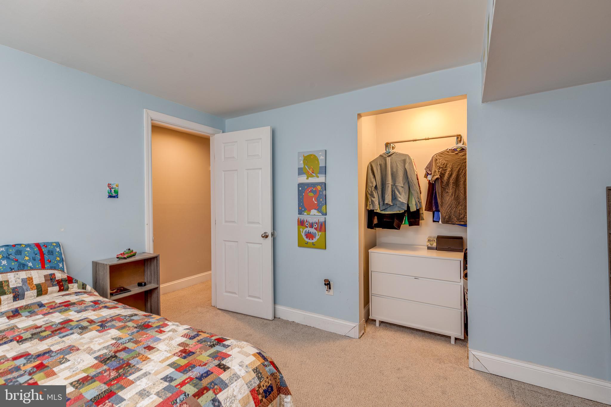407 Indian Mills Road Shamong, NJ 08088 - Photo 31 of 39 a bedroom with a bed and a closet