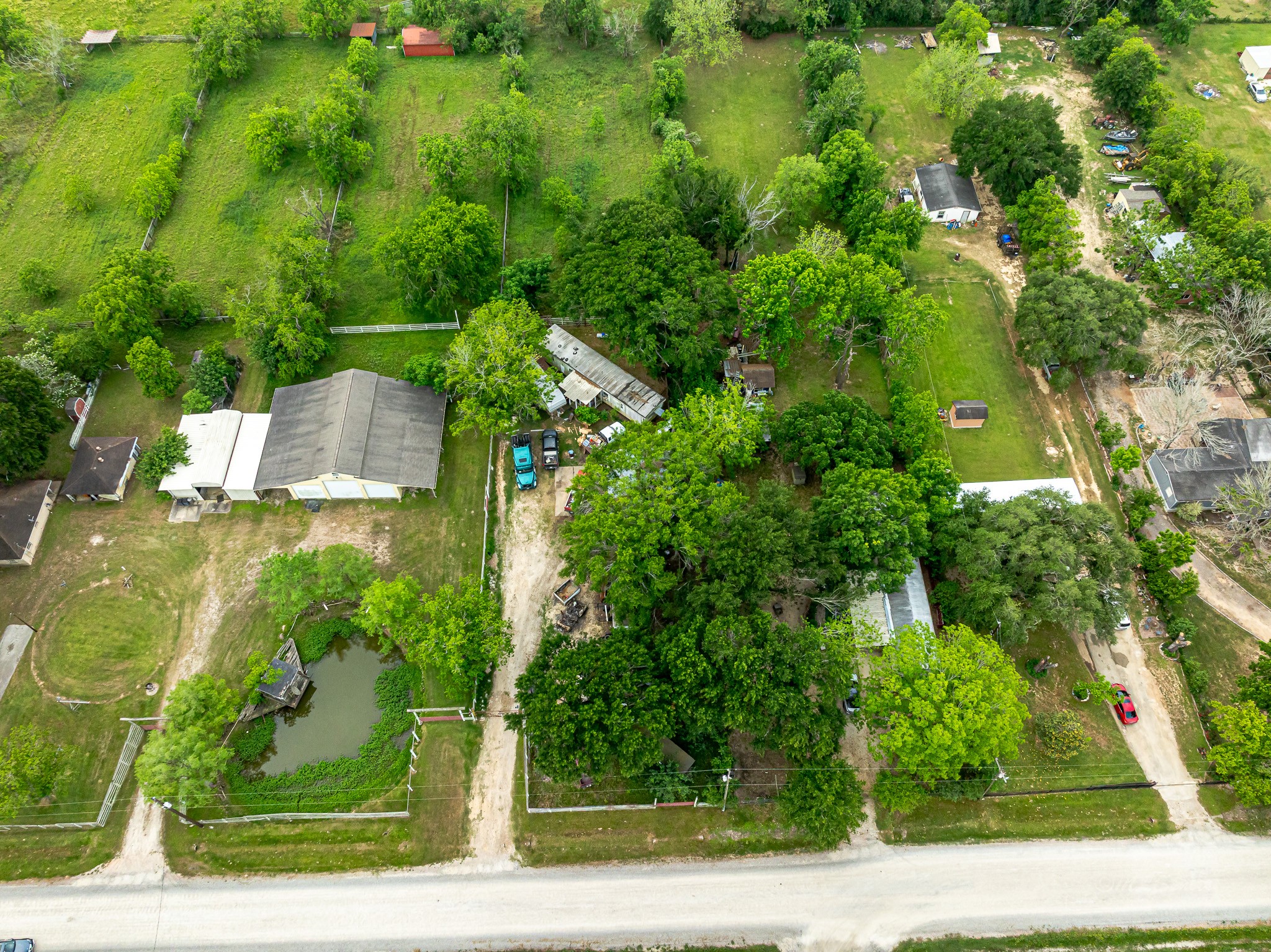 29609 Marti Road Katy, TX 77493 - Photo 4 of 9 an aerial view of a house with yard