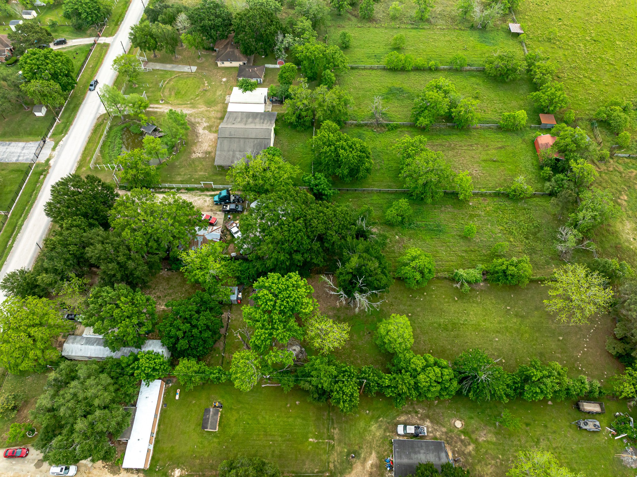29609 Marti Road Katy, TX 77493 - Photo 5 of 9 a view of a garden with a lake