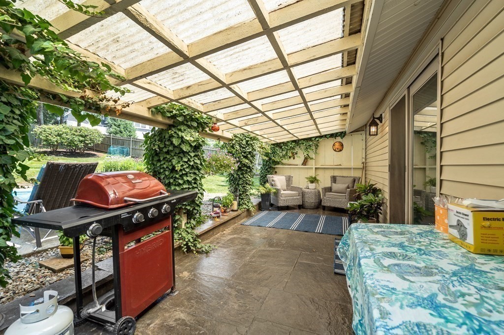 20 Sheffield Road Danvers, MA 01923 - Photo 34 of 38 a backyard of a house with outdoor seating