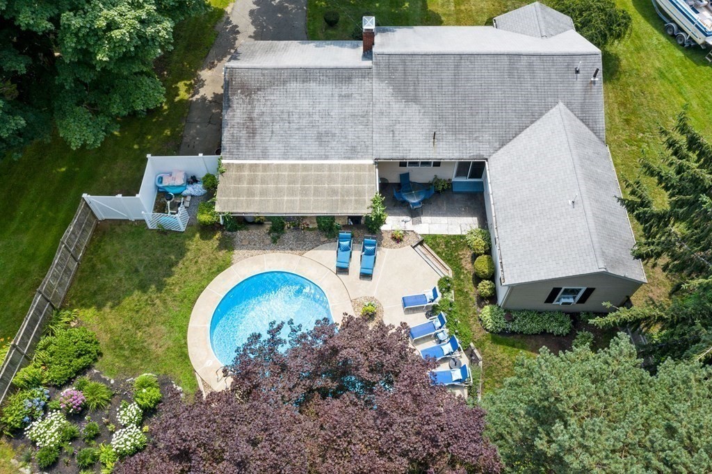 20 Sheffield Road Danvers, MA 01923 - Photo 37 of 38 an aerial view of a house with outdoor space