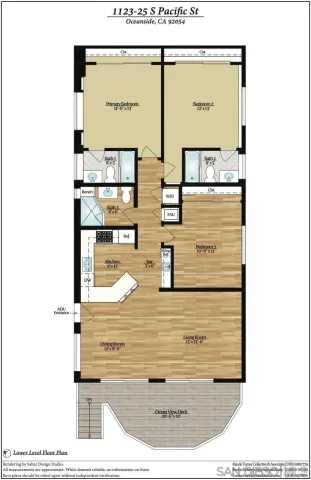 $5,495,000 | 1123-25 South Pacific Street, Oceanside, CA 92054