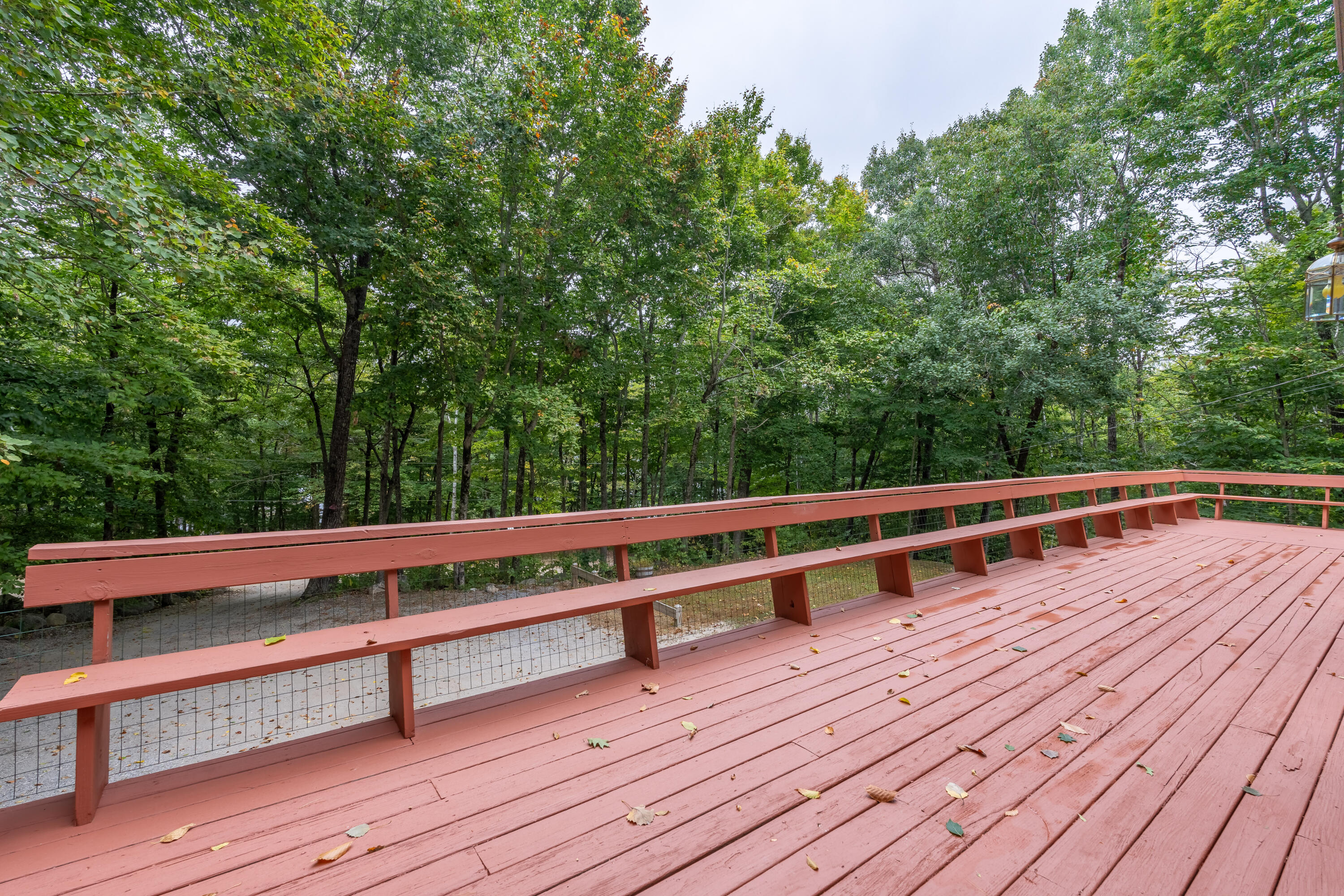 84 Loop Road Otisfield, ME 04270 - Photo 7 of 68 Freshly stained deck