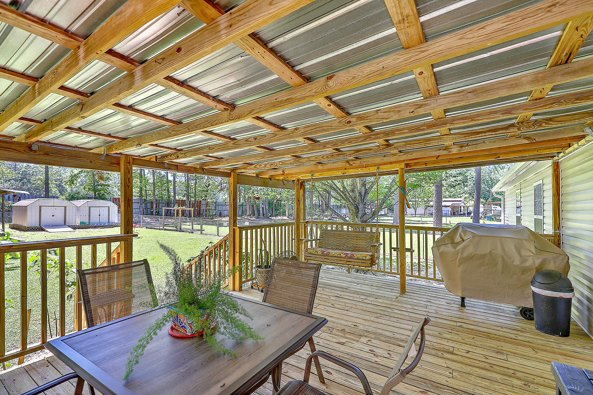 142 Meese Road Ladson, SC 29456 - Photo 21 of 26 Covered Deck