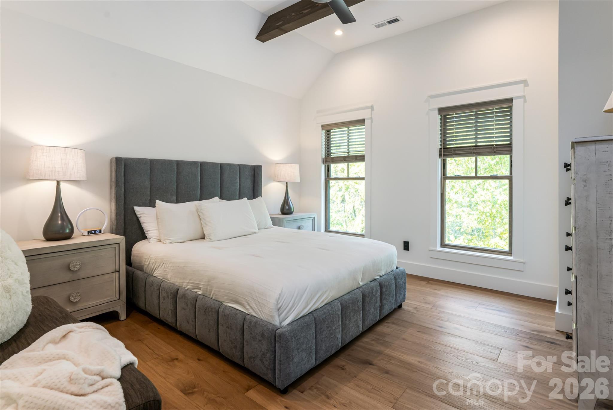 25 Rantis Lane Black Mountain, NC 28711 - Photo 31 of 48 a bedroom with a bed and window