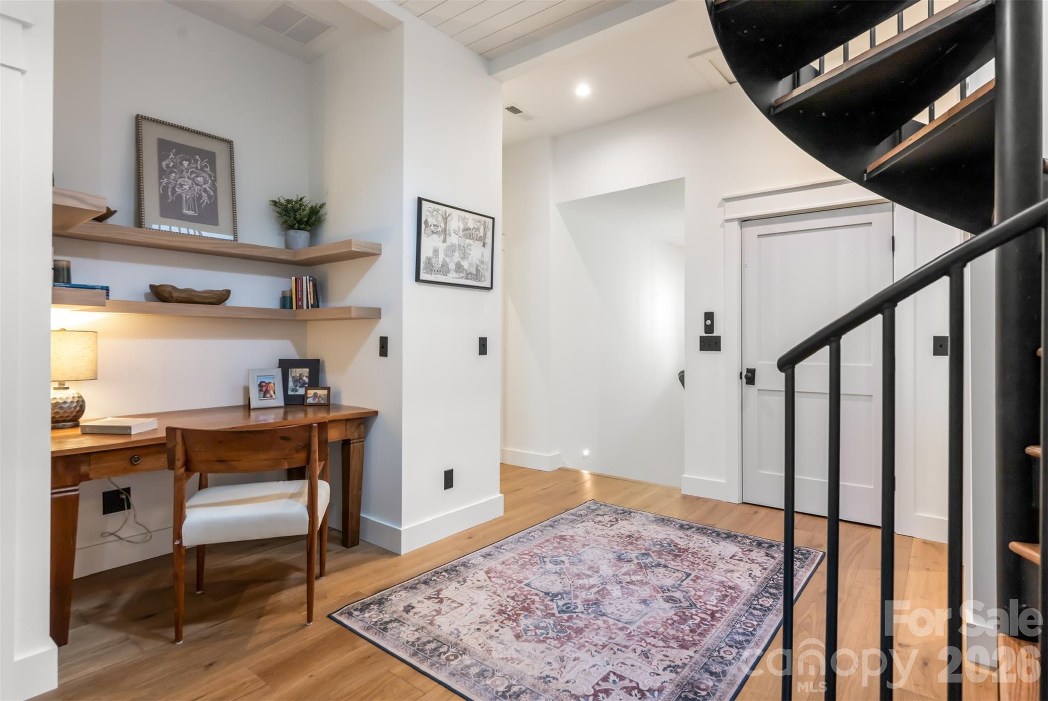 25 Rantis Lane Black Mountain, NC 28711 - Photo 33 of 48 a view of a workspace with furniture and entryway