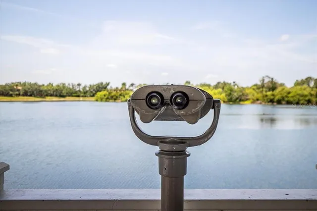 a view of balcony with furniture