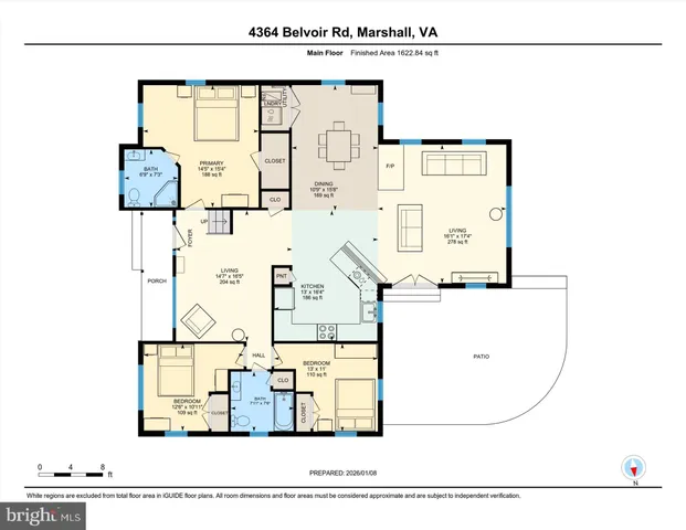 $750,000 | 4364 Belvoir Road, Marshall, VA 20115