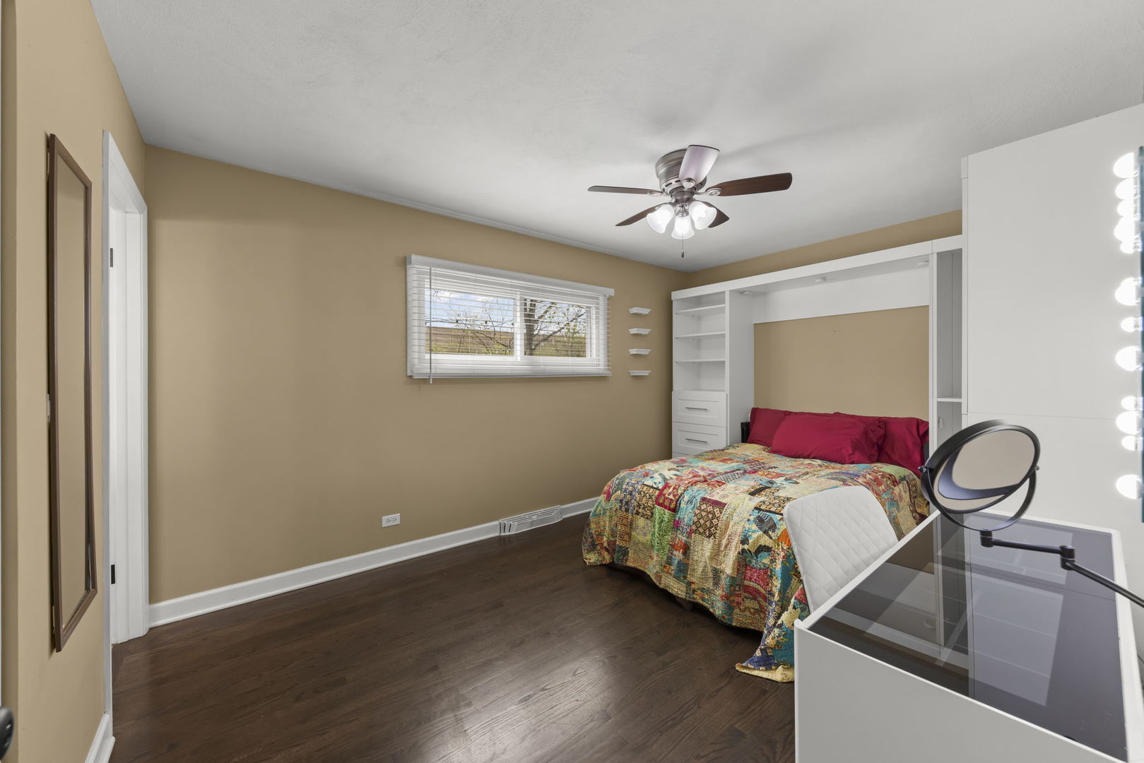 5818 Ridgewood Drive Western Springs, IL 60558 - Photo 12 of 25 a bedroom with bed and wooden floor