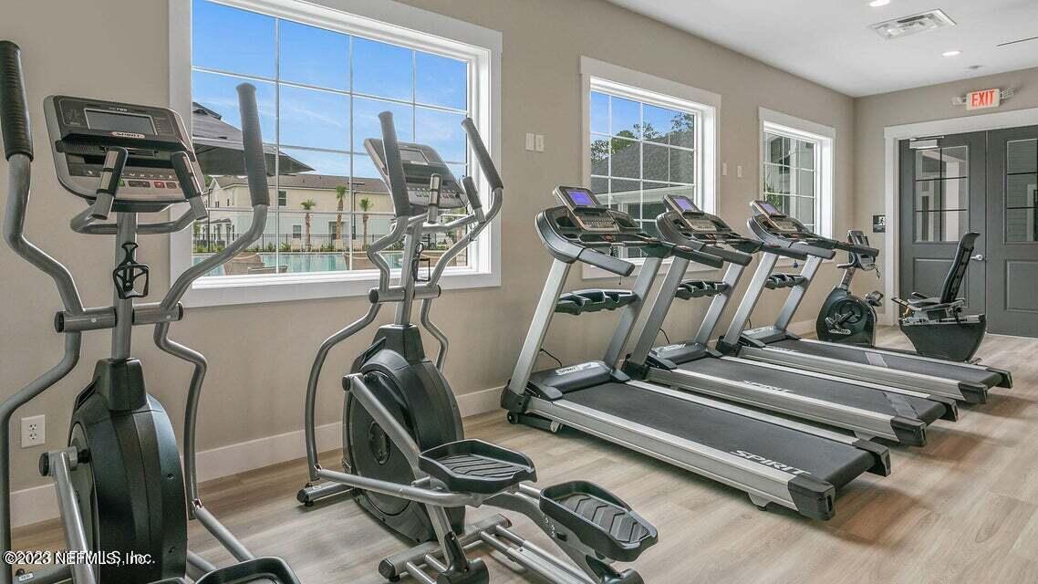 409 Talulla Trail St. Augustine, FL 32095 - Photo 17 of 58 a view of a room with gym equipment