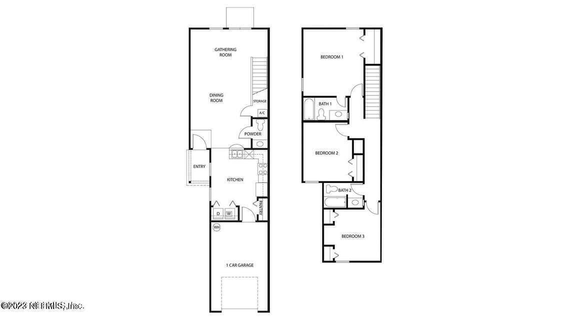 409 Talulla Trail St. Augustine, FL 32095 - Photo 58 of 58 a picture of a floor plan