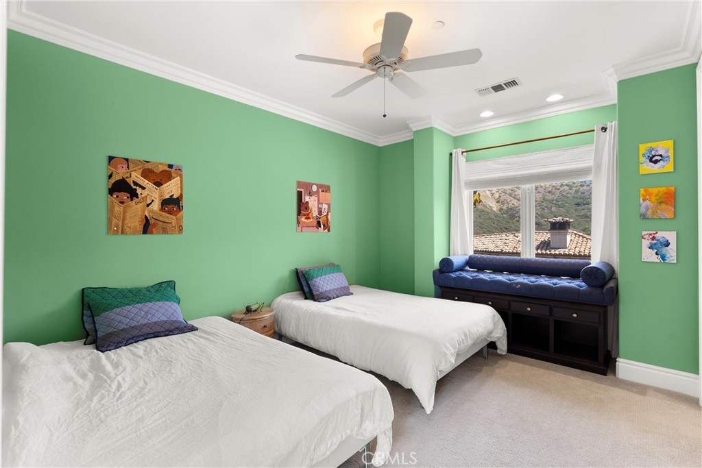 4 Le Conte Laguna Niguel, CA 92677 - Photo 34 of 65 a bedroom with two beds and a large mirror